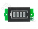 Battery capacity meter/display for 3S lithium battery pack green